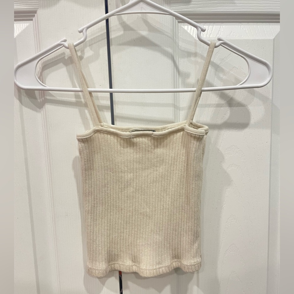 Brandy Melville, small, and a cream color
